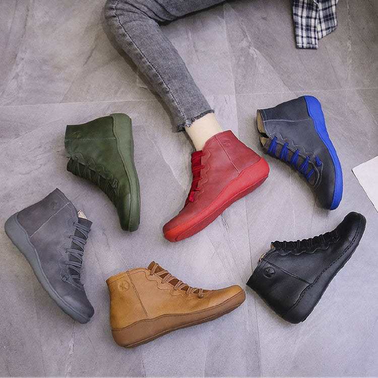 Chic Orthopedic Boots with Unique Design
