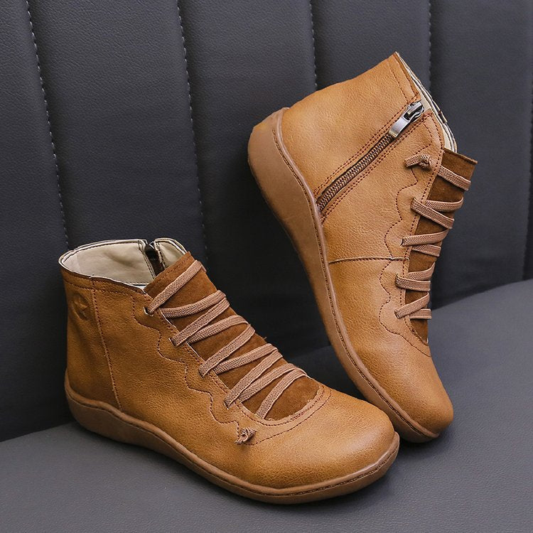 Chic Orthopedic Boots with Unique Design