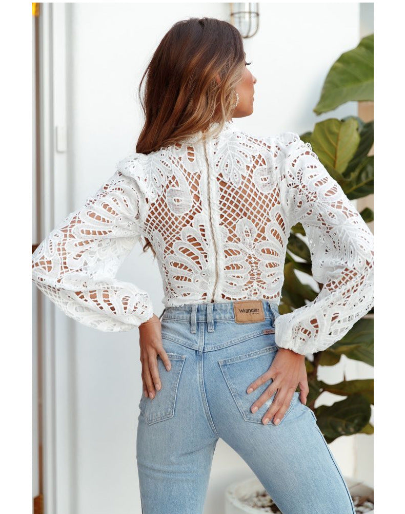 A Vintage Style Blouse with Delicate Timeless Details
