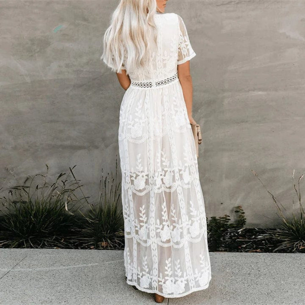 A Vintage Style Dress with Delicate Timeless Details