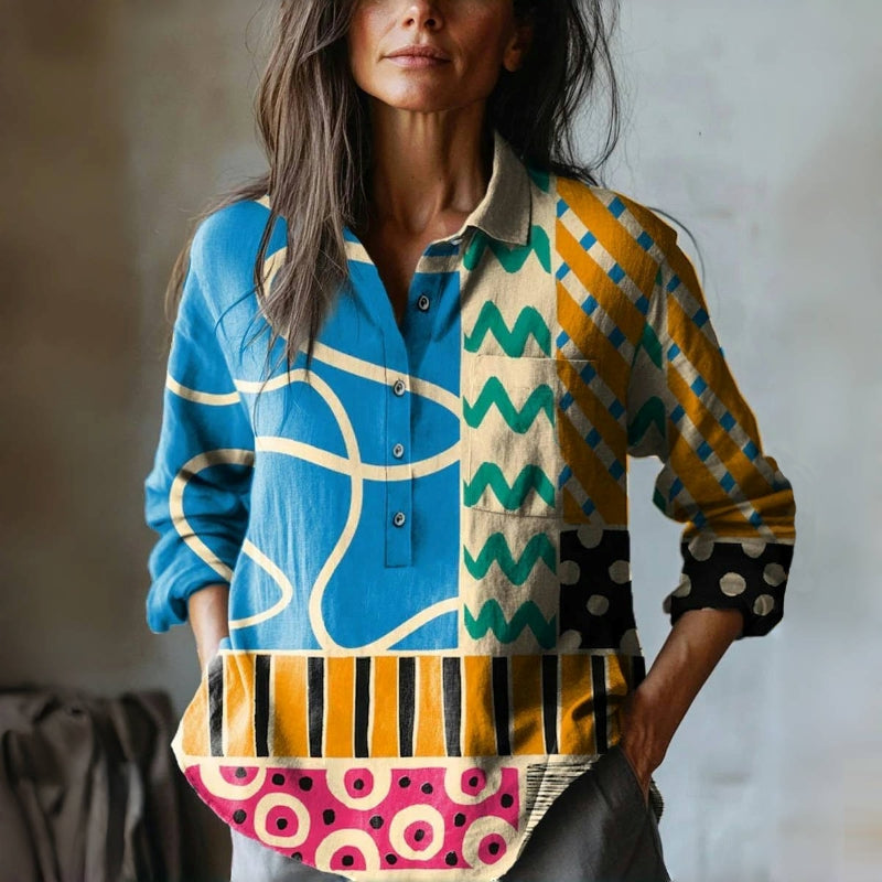 Sophisticated Blouse with a Clean Classic Look