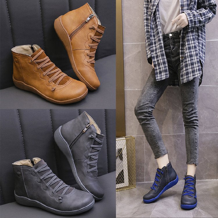 Chic Orthopedic Boots with Unique Design