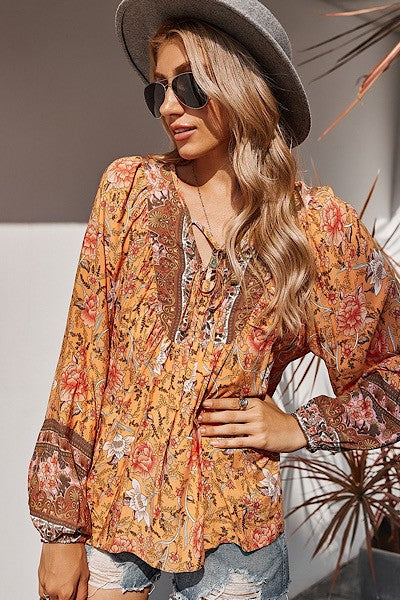 Vintage Inspired Blouse with a Contemporary Edge