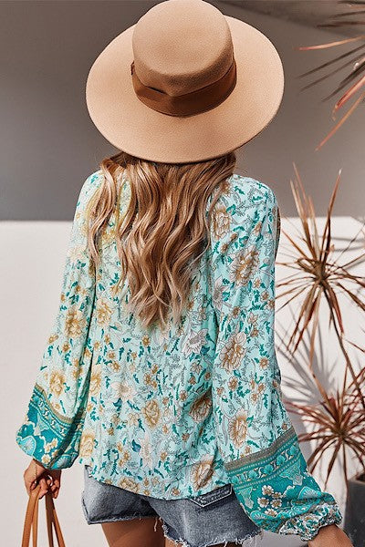 Vintage Inspired Blouse with a Contemporary Edge