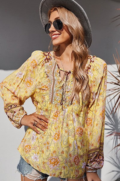 Vintage Inspired Blouse with a Contemporary Edge