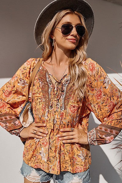 Vintage Inspired Blouse with a Contemporary Edge