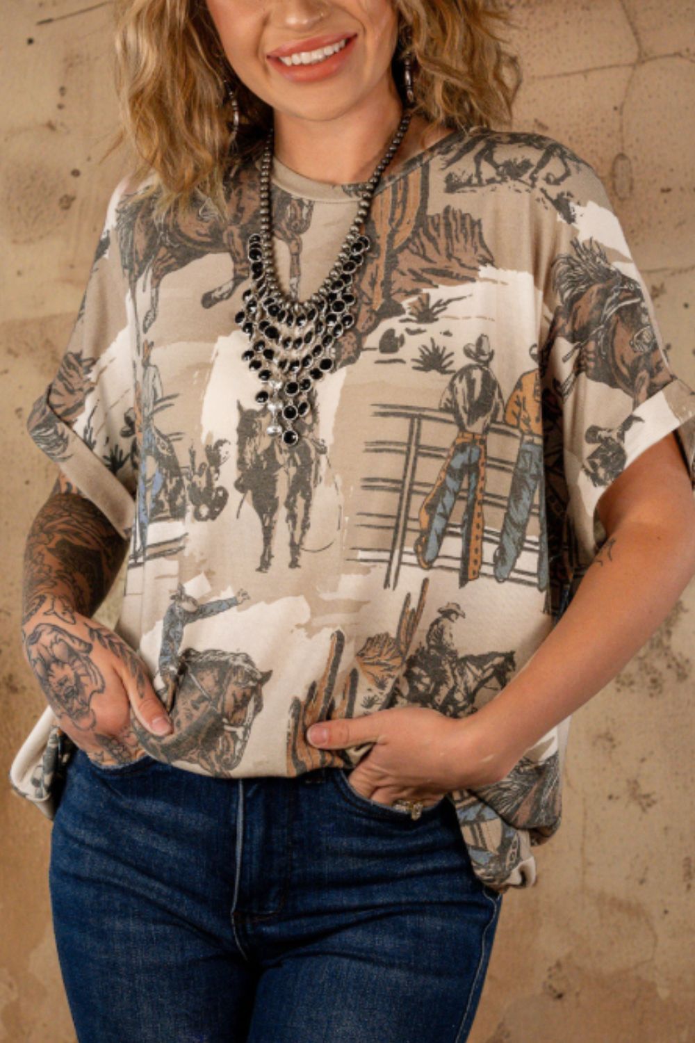 Beautifully Balanced T-Shirt with Timeless Character