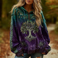 Purple green