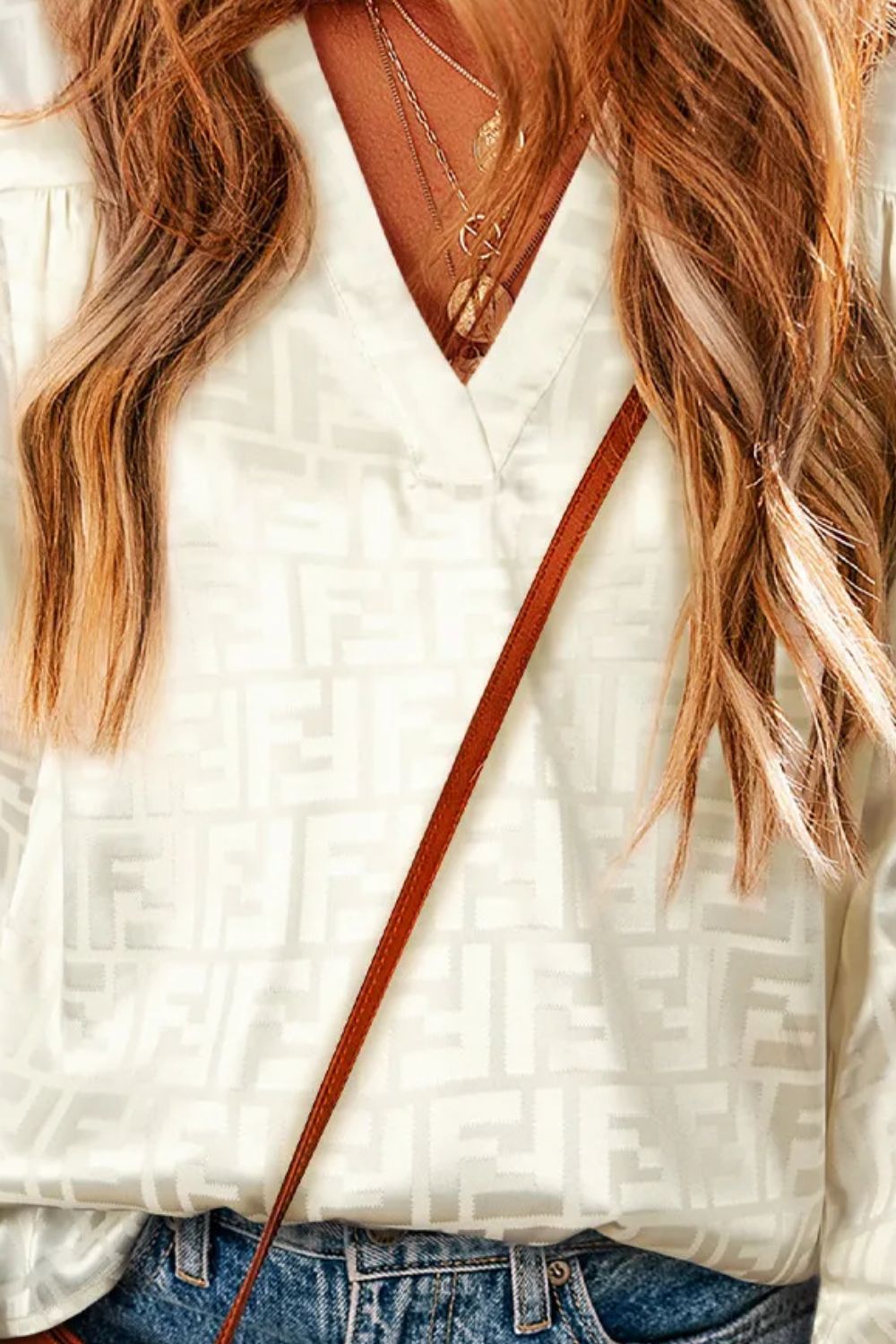 Classic Vintage Blouse with a Flattering Fit
