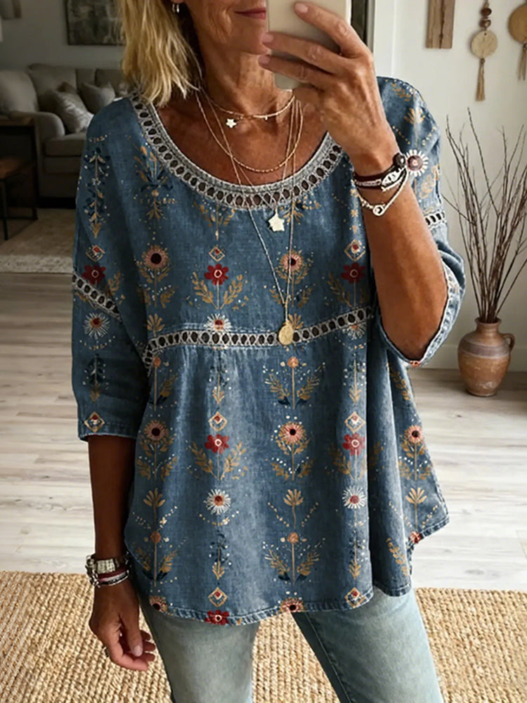 Vintage Inspired Top