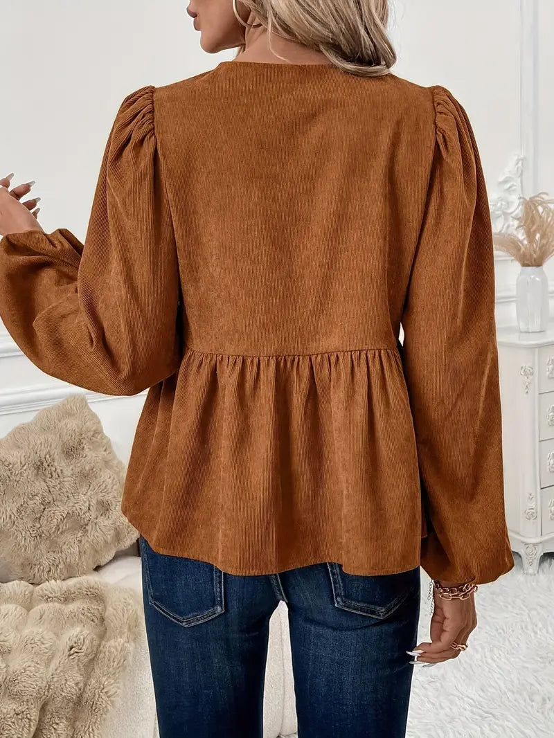 A Vintage Style Blouse with Delicate Timeless Details
