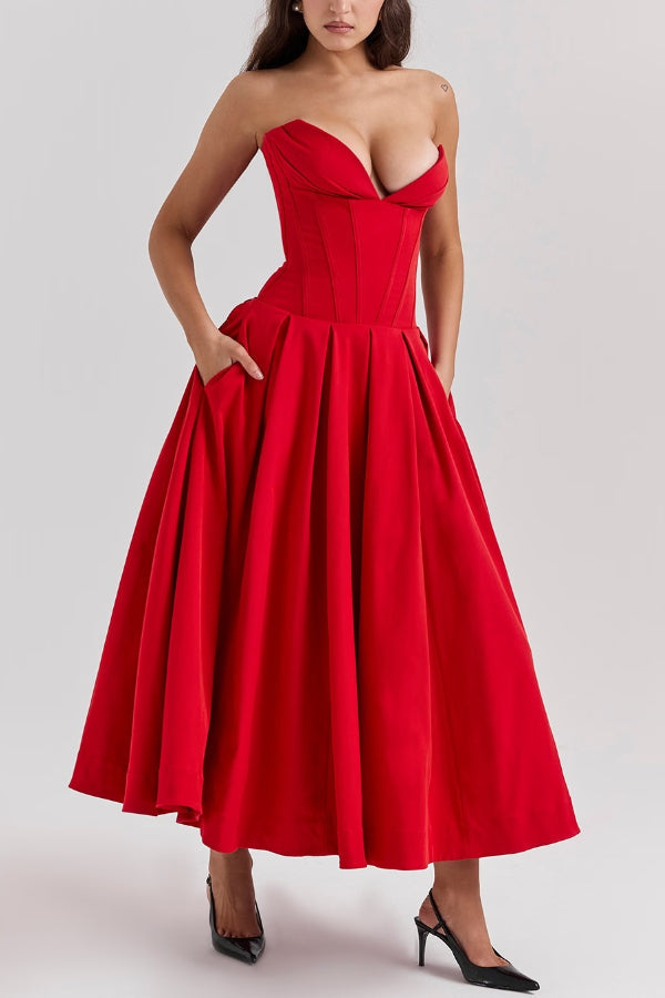 Classic Vintage Dress with a Flattering Fit