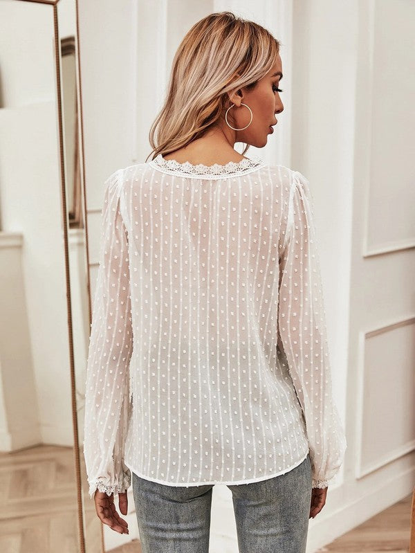 Vintage Inspired Blouse with a Contemporary Edge
