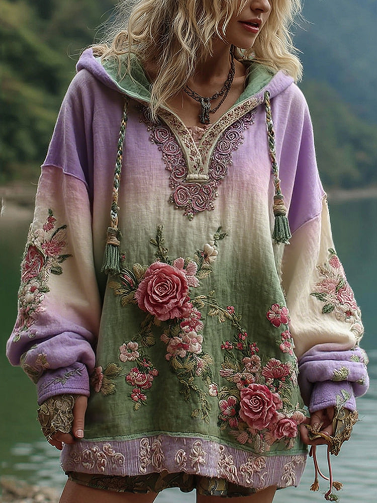 Purple green