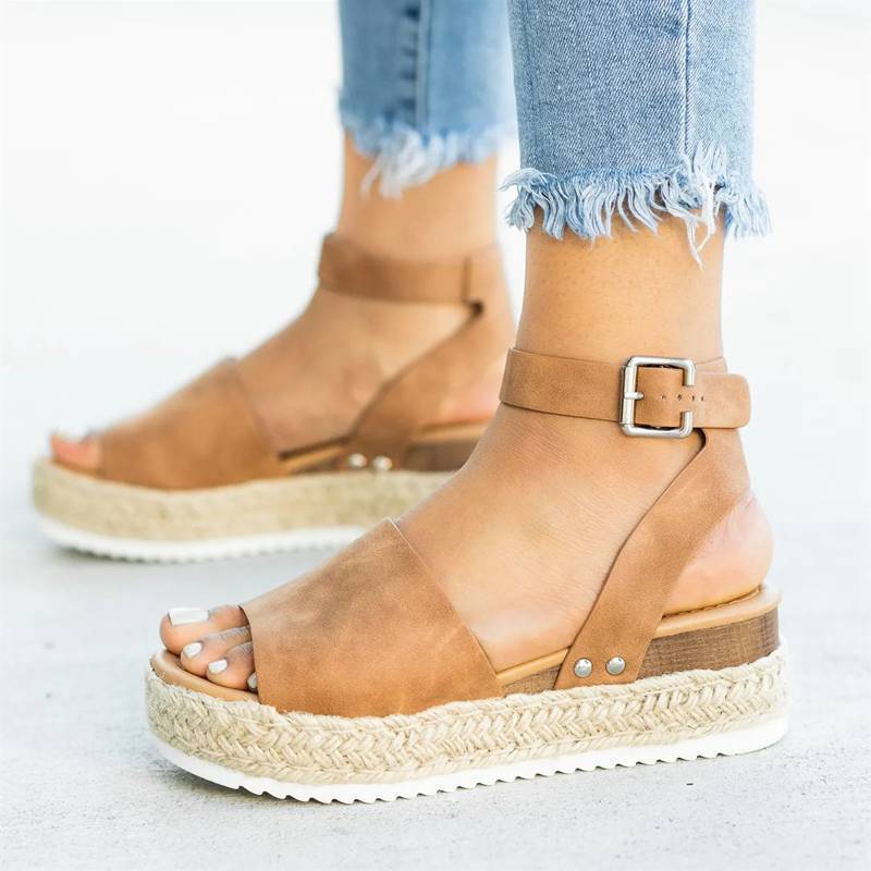 Vintage Inspired Orthopedic Sandals