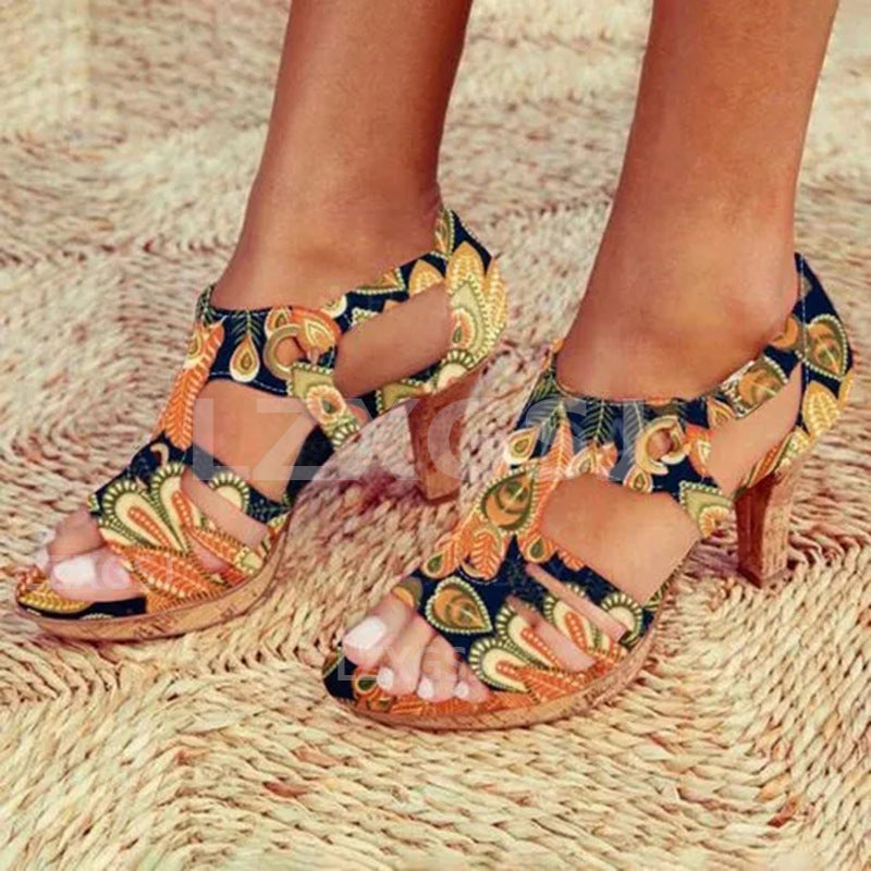Vintage Inspired Orthopedic Sandals