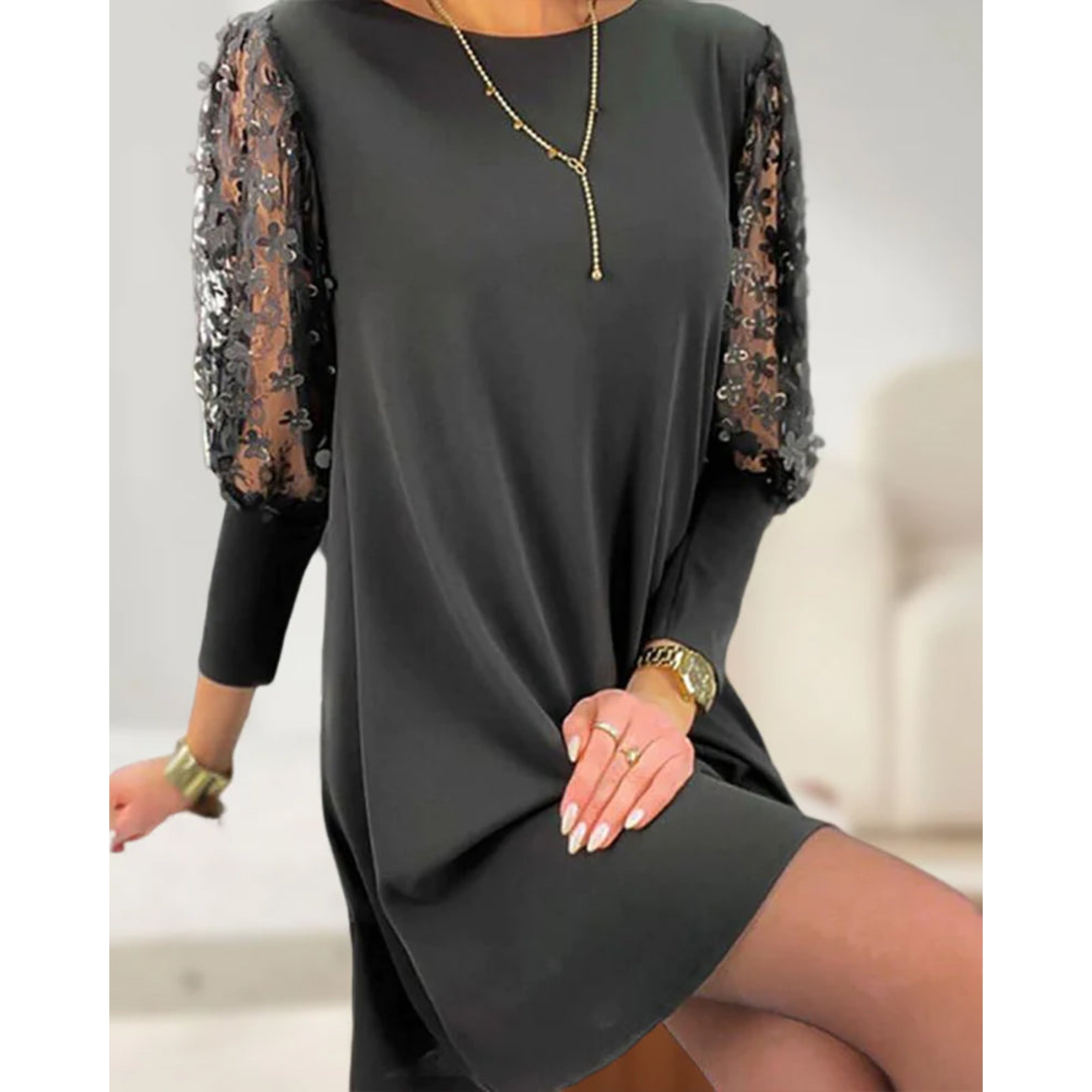 Elegantly Styled Dress for Everyday Wear