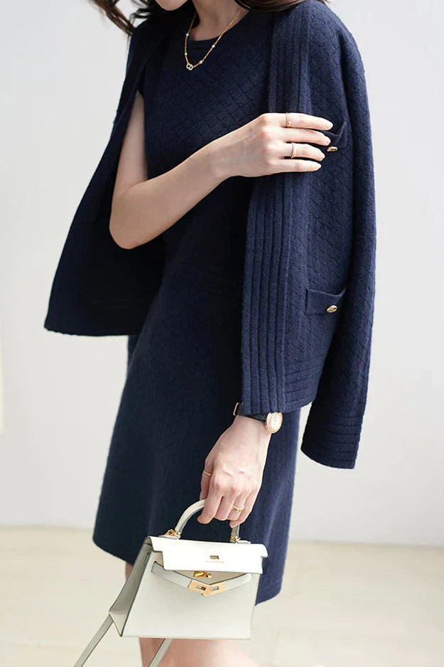 Classic Vintage Cardigan with a Flattering Fit