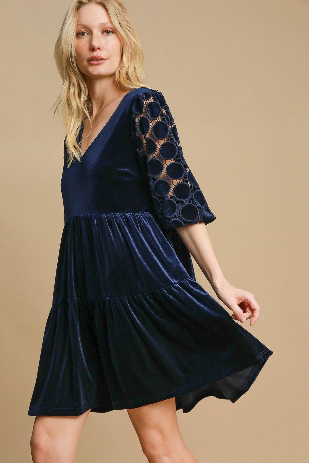 Classic Vintage Dress with a Flattering Fit