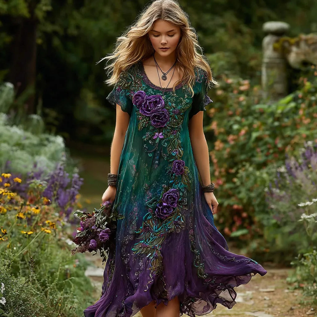 Purple green