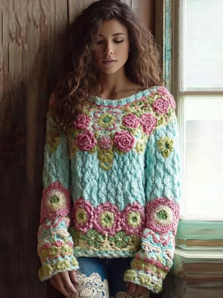 Gracefully Designed Sweater