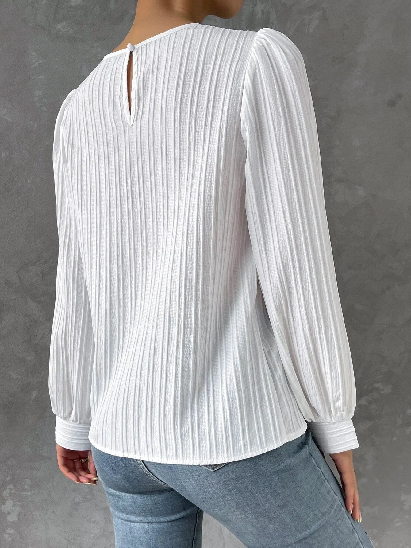 A Vintage Style Blouse with Delicate Timeless Details