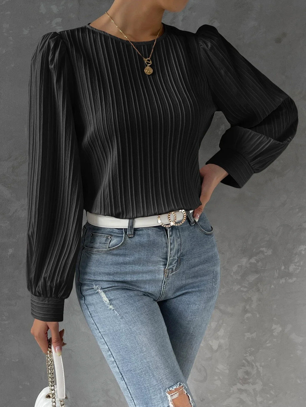 A Vintage Style Blouse with Delicate Timeless Details