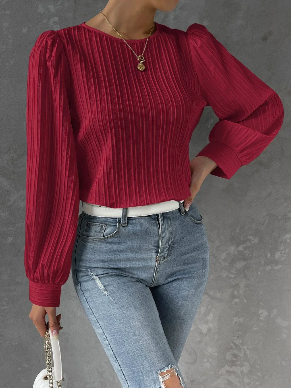 A Vintage Style Blouse with Delicate Timeless Details