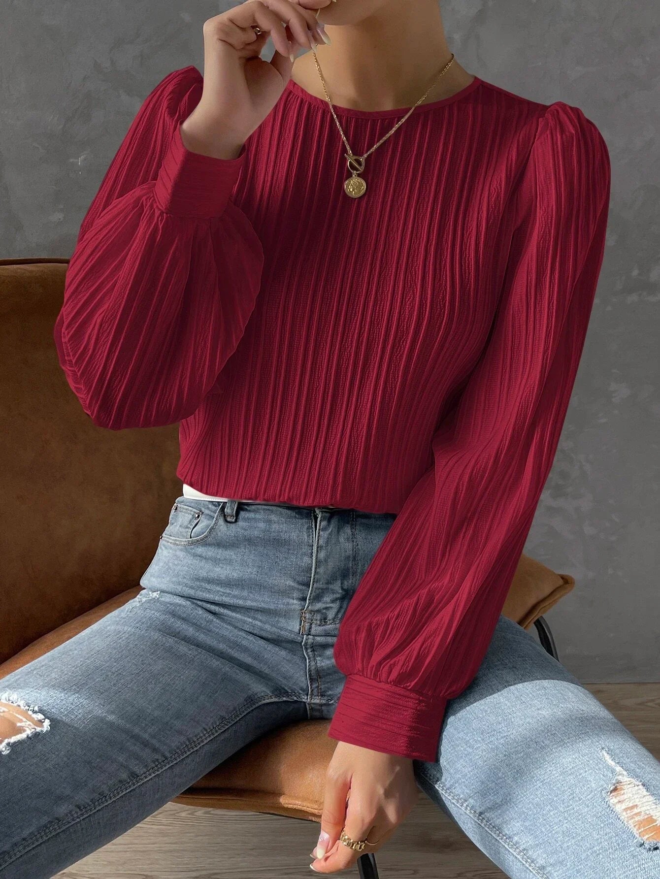 A Vintage Style Blouse with Delicate Timeless Details
