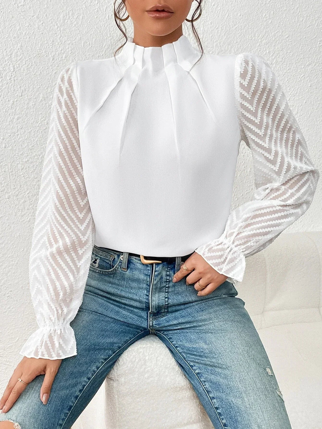 Beautifully Balanced Blouse with Timeless Character