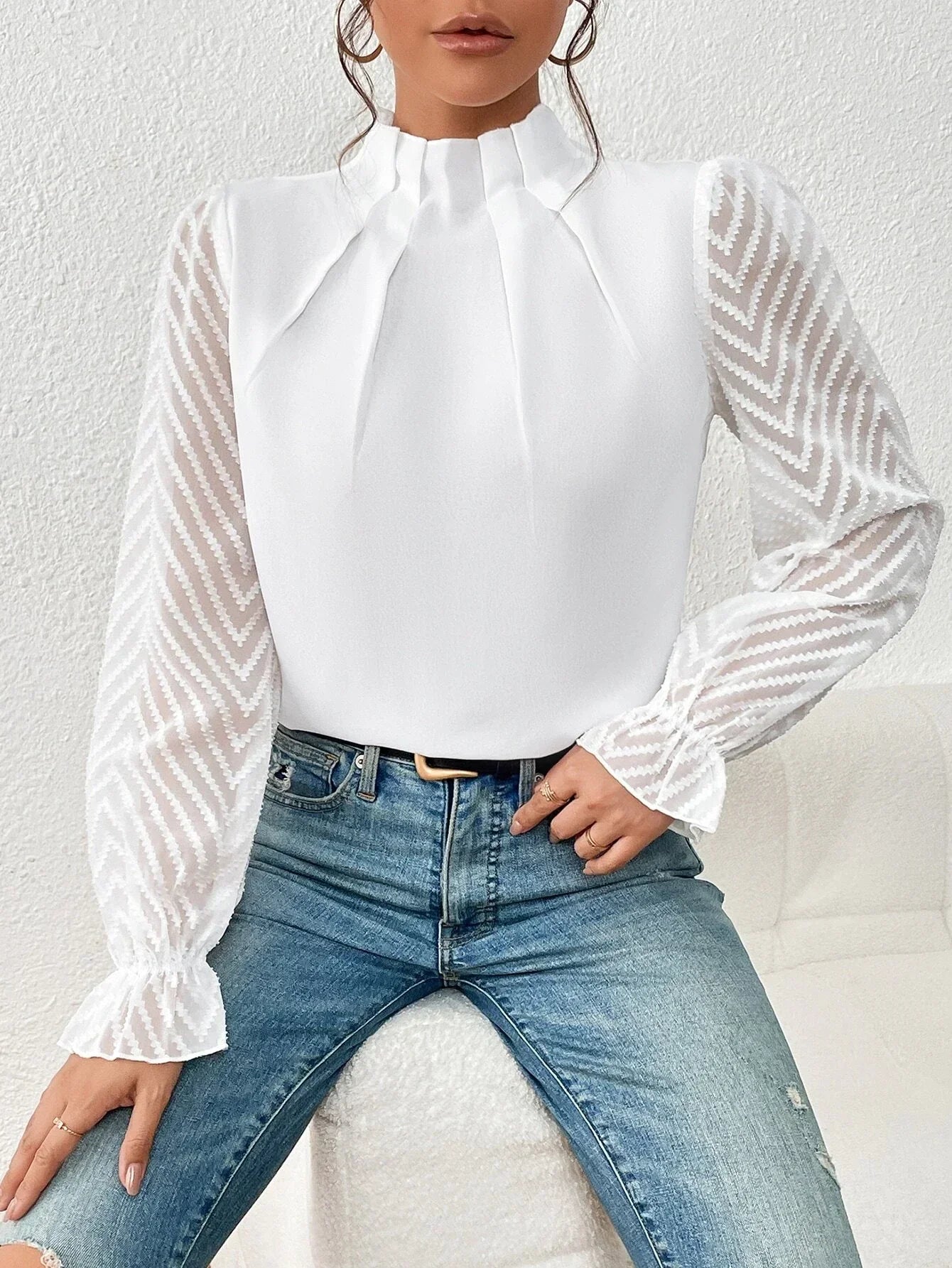 Beautifully Balanced Blouse with Timeless Character