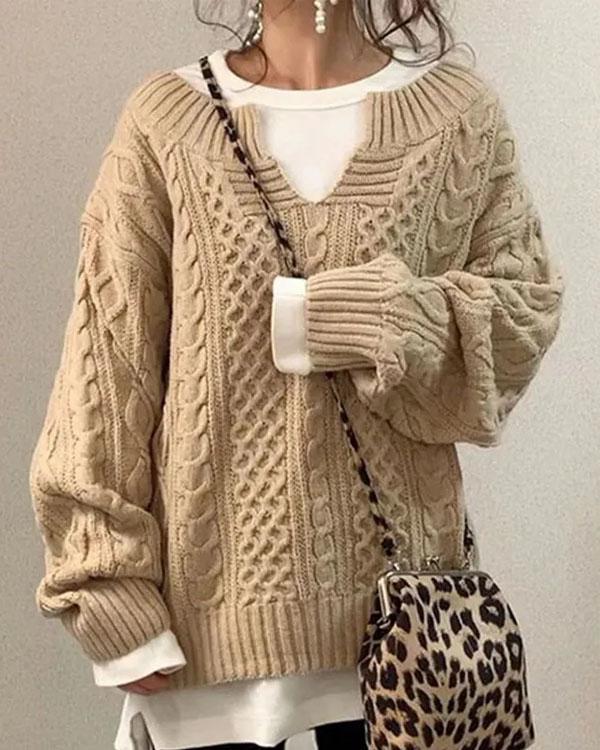 Gracefully Designed Sweater