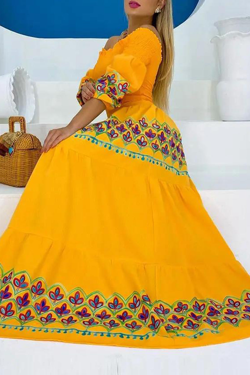 A Vintage Style Dress with Delicate Timeless Details