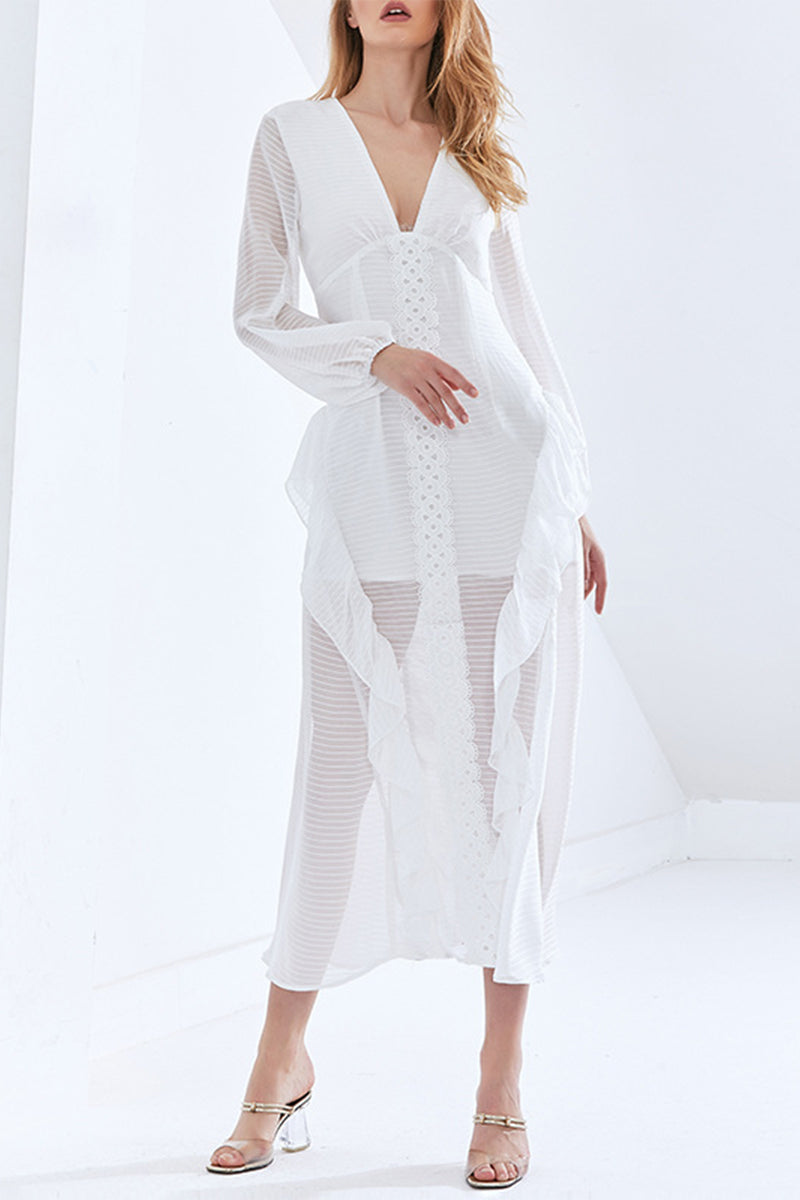A Vintage Style Dress with Delicate Timeless Details