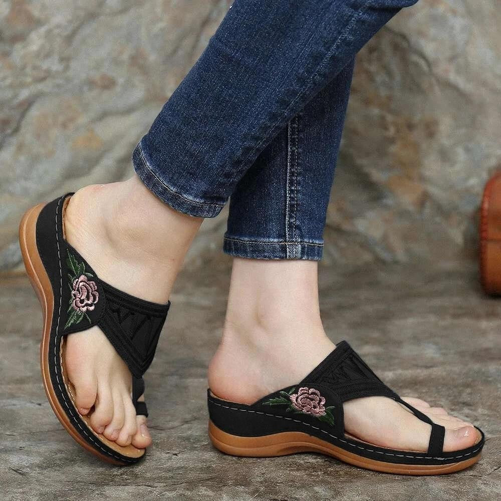 Vintage Inspired Orthopedic Sandals