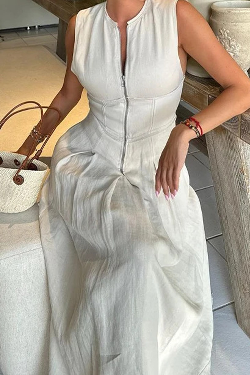 A Vintage Style Dress with Delicate Timeless Details