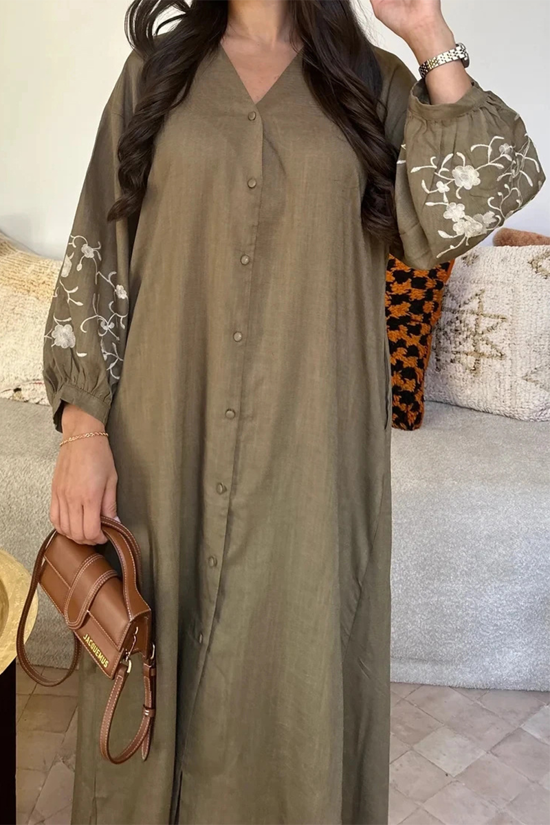 A Vintage Style Dress with Delicate Timeless Details