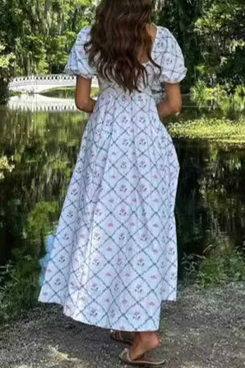 A Vintage Style Dress with Delicate Timeless Details