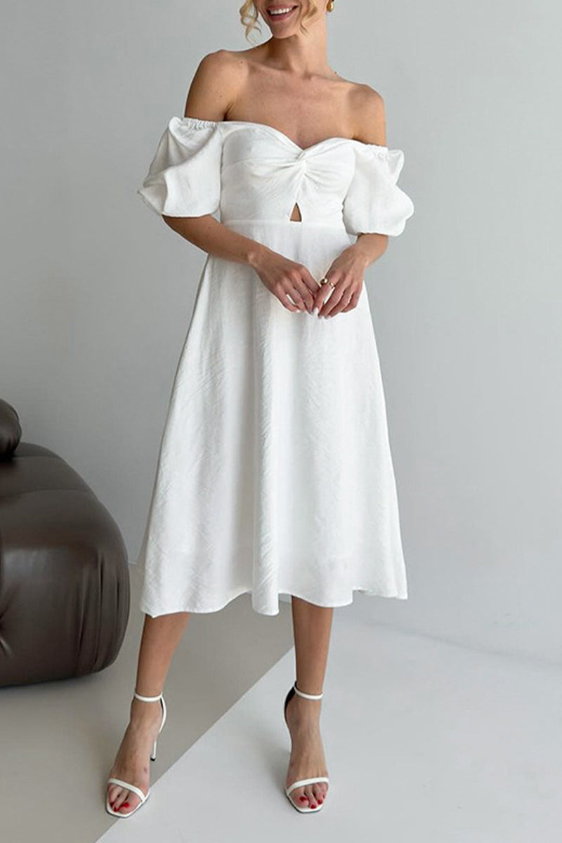 A Vintage Style Dress with Delicate Timeless Details