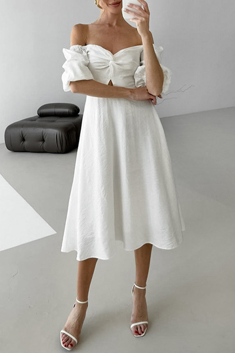 A Vintage Style Dress with Delicate Timeless Details