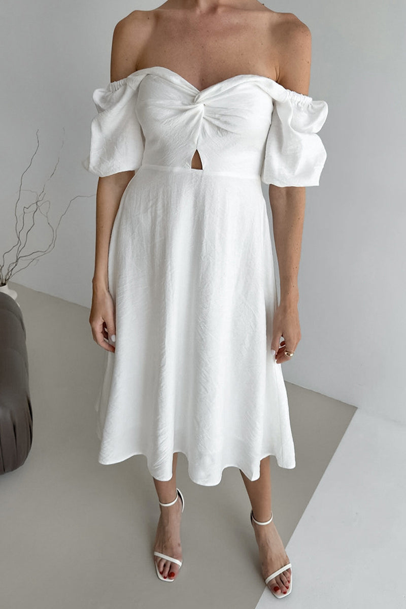 A Vintage Style Dress with Delicate Timeless Details