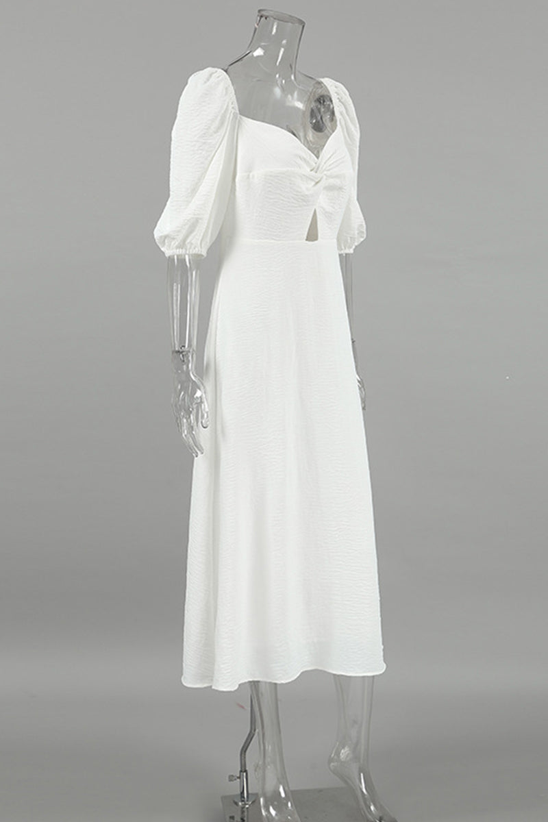 A Vintage Style Dress with Delicate Timeless Details