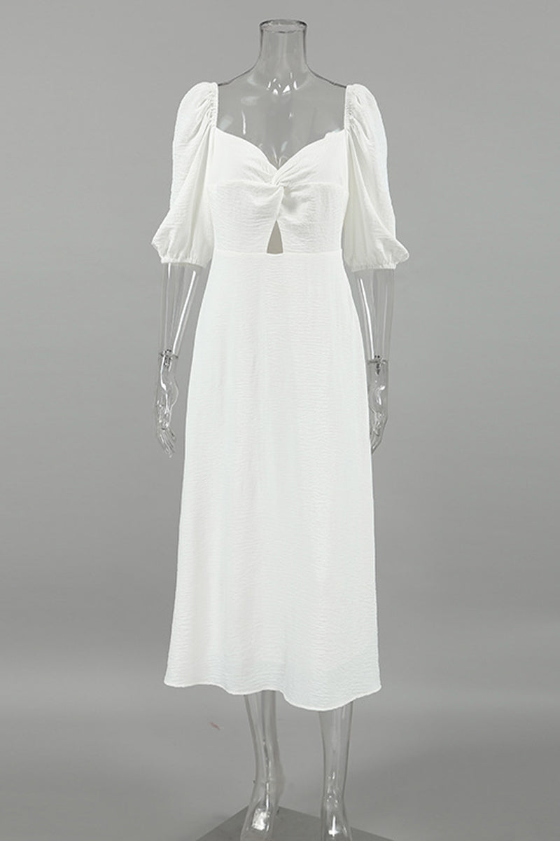 A Vintage Style Dress with Delicate Timeless Details