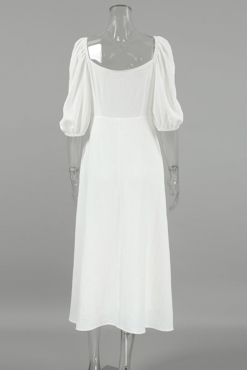 A Vintage Style Dress with Delicate Timeless Details
