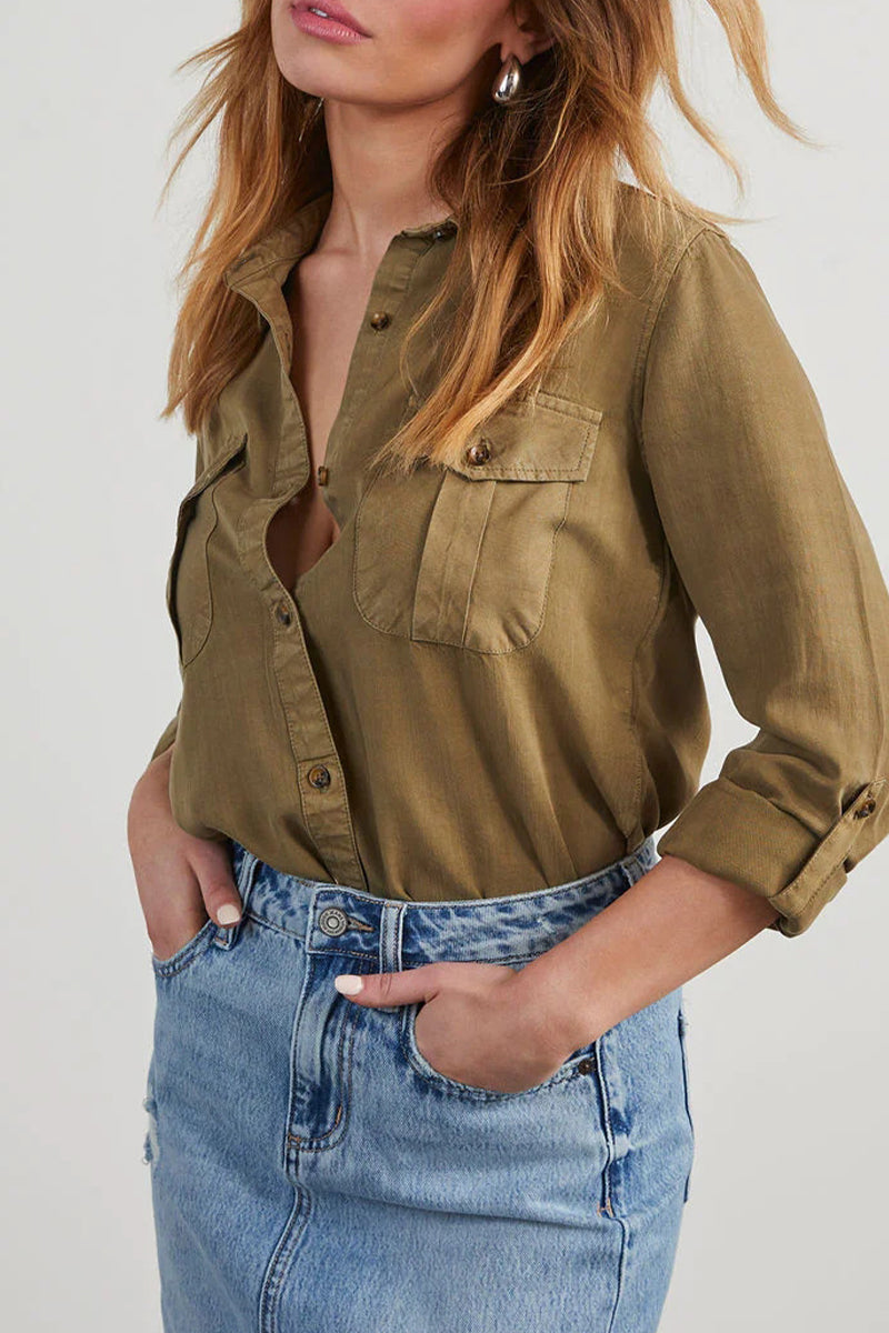 A Vintage Style Blouse with Delicate Timeless Details