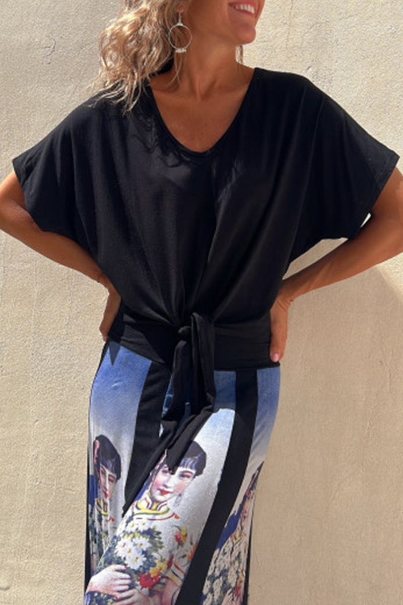 Beautifully Balanced T-Shirt with Timeless Character