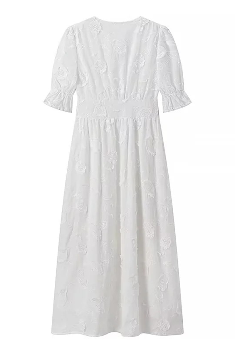 A Vintage Style Dress with Delicate Timeless Details
