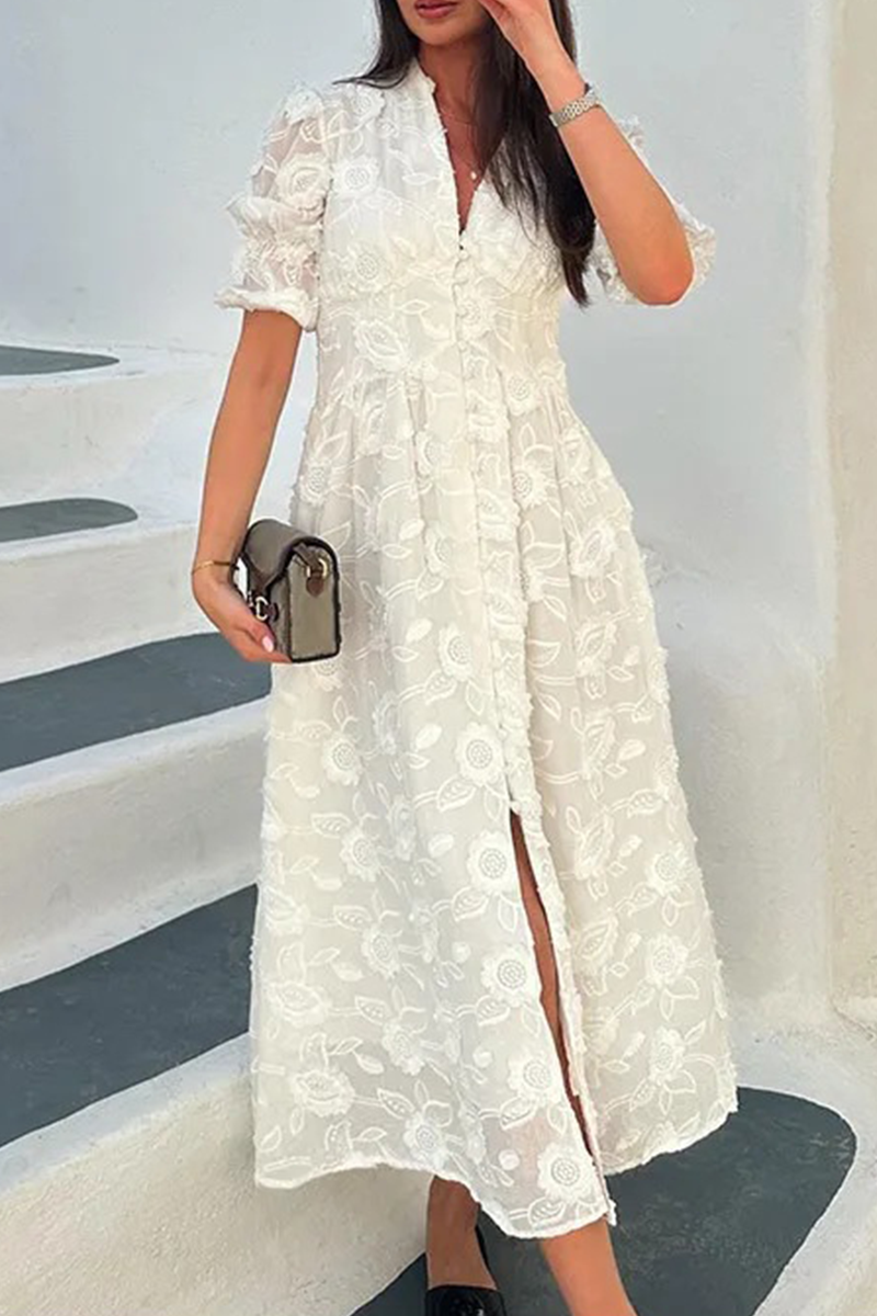 A Vintage Style Dress with Delicate Timeless Details