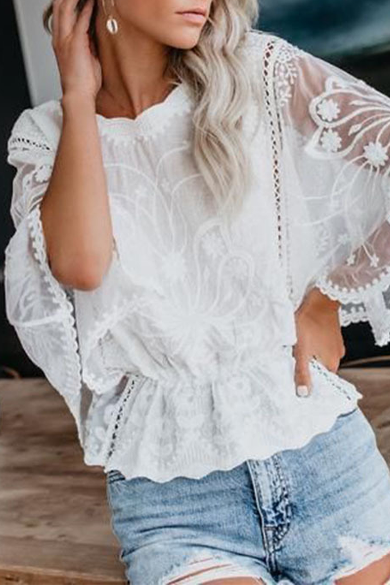 Vintage Inspired Blouse with a Contemporary Edge
