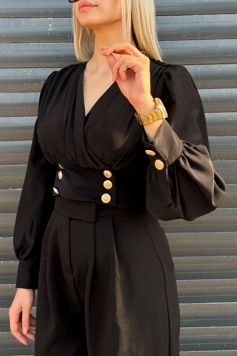Vintage Inspired Blouse with a Contemporary Edge
